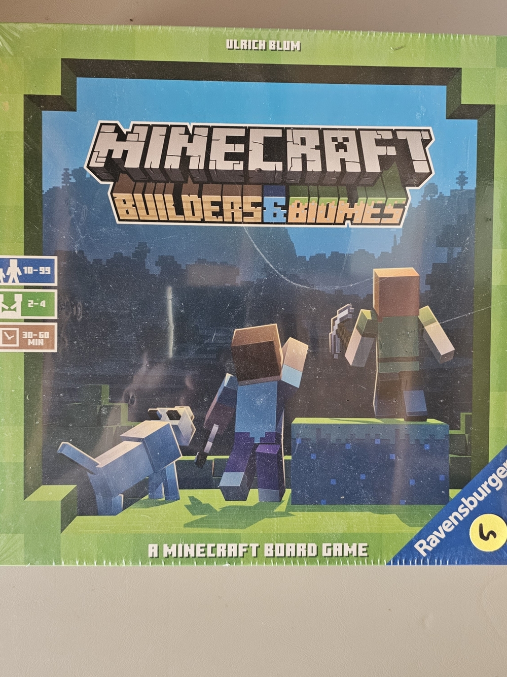 Ravensburger Minecraft Builders & Biomes - Green, Blue